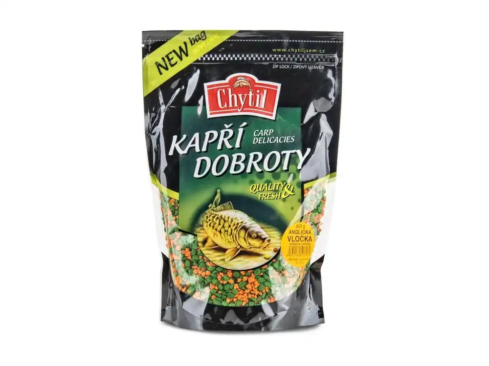 Chytil Kapří Dobroty Anglická Vločka Oranžová + Zelená 800 g Novinka