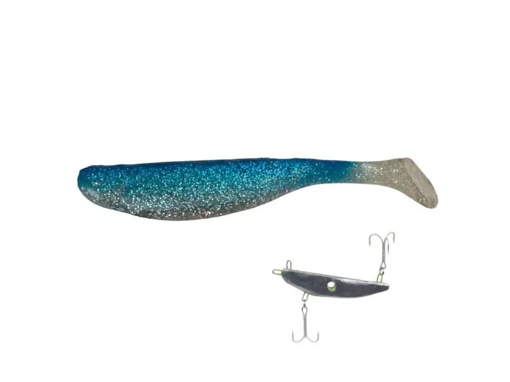Dokud Zásoby Vydrží Aquantic Nástraha Deep Diver 2 trojháčky 23 cm 400 g vzor BS