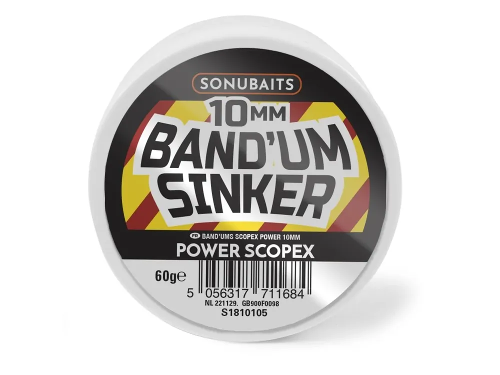 Sonubaits Band‘um Sinker Power Scopex 10 mm 60 g Omezená Nabídka