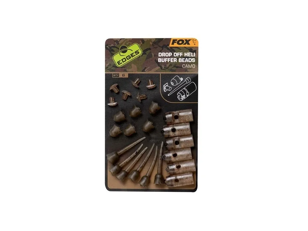 Fox Edges Camo Drop Off Heli Buffer Bead Kit Koupit Online