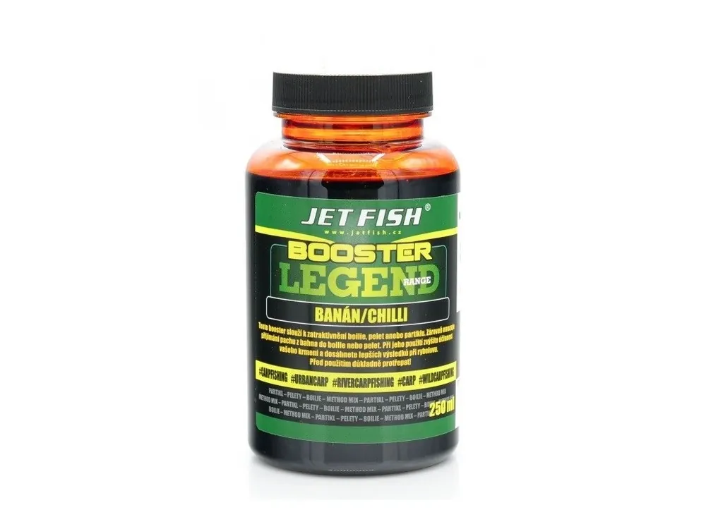 Oblíbený Jet Fish booster Legend Banán Chilli 250 ml