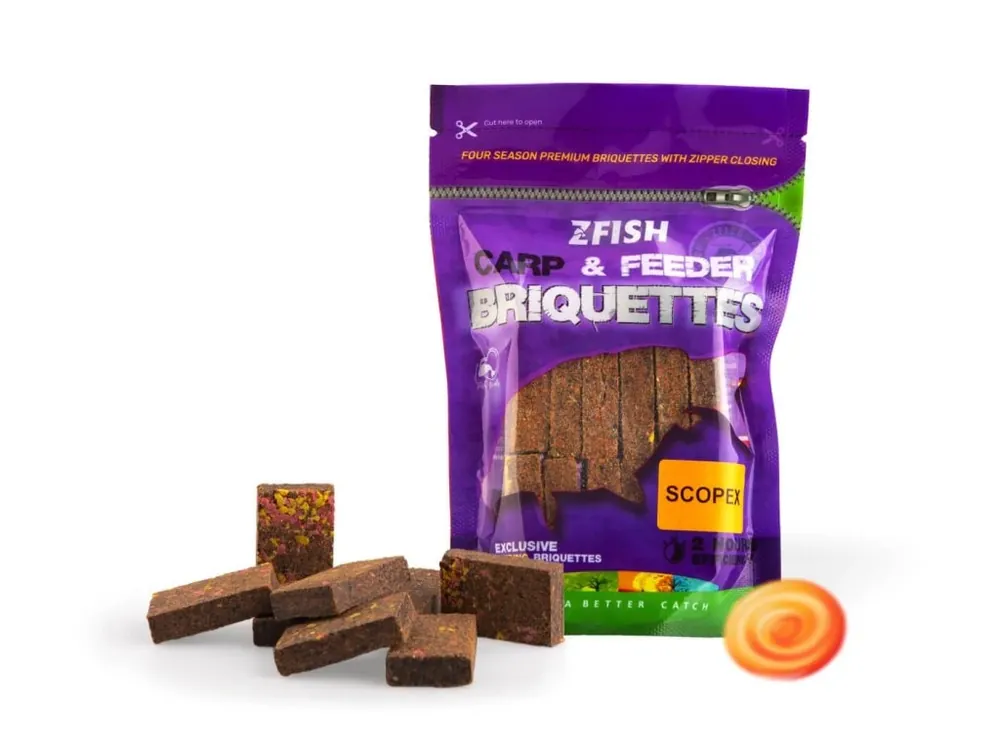 Zfish Zakrmovací Brikety - Scopex 220g Cenová Bomba