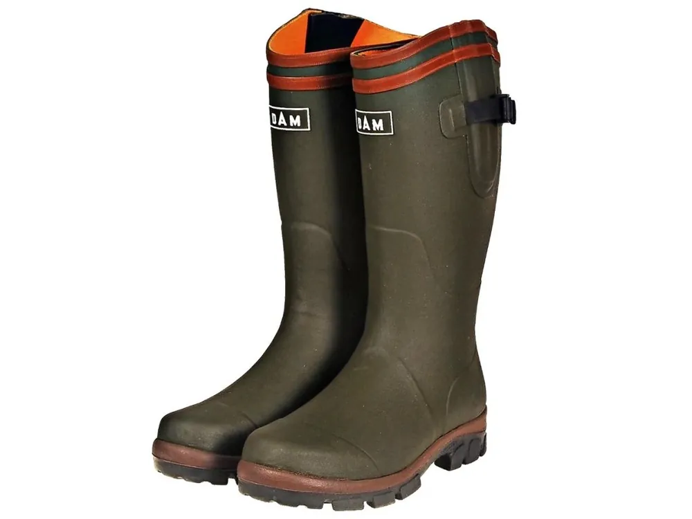 Dam Holínky Flex Neoprene Rubber Boots Green Značkový