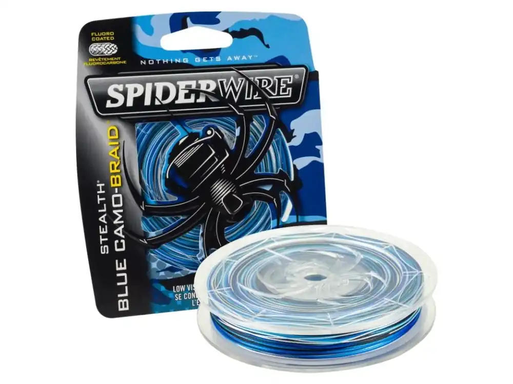 Objednat Nyní Šňůra Spiderwire Stealth Smooth Blue Camo 8 / Modrá Kamufláž 150m