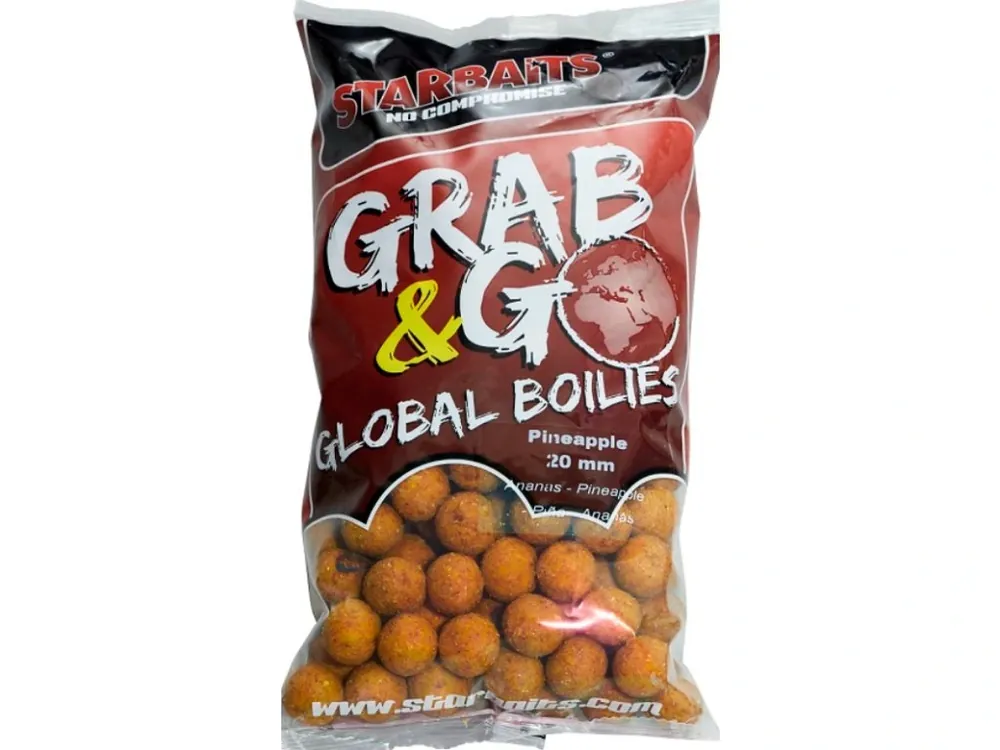 Jen Po Omezenou Doba Boilies Global Pineapple 1kg 20mm