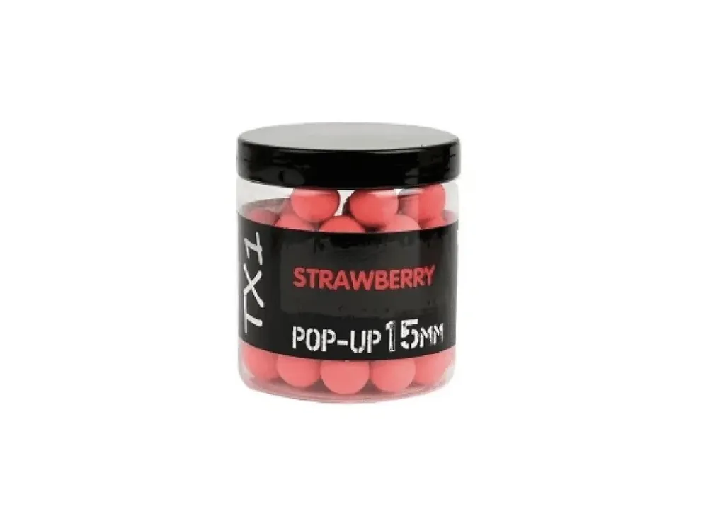 Poslední Šance Shimano Plovoucí boilie TX1 Pop-Up Strawberry