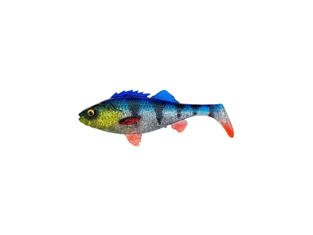 Savage Gear Gumová Nástraha 4D Perch Shad Blue Silver - 12,5 cm 20 g Ihned K Objednání